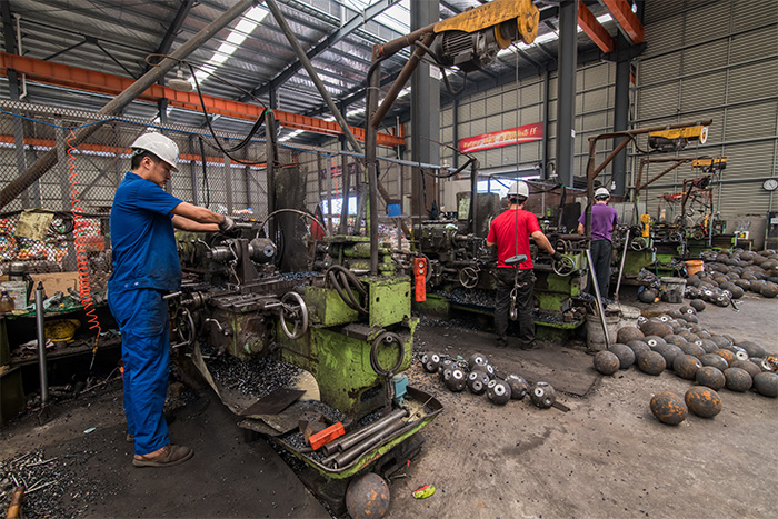 广元网架配件车间